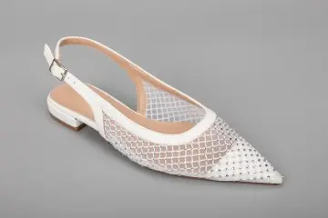 OEM ODM Custom Black Slingback Ladies Flat Heels – Elegance Meets Everyday Comfort