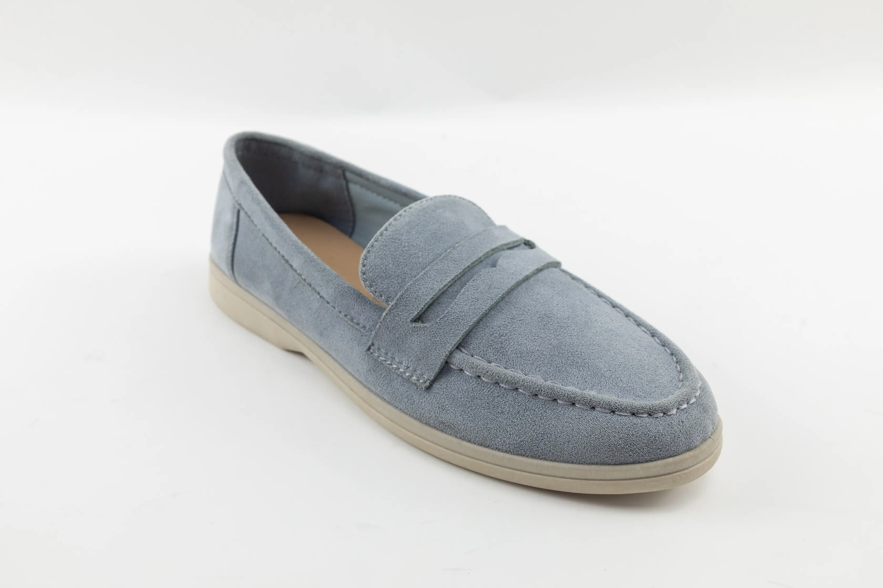 OEM ODM Tailor-Made Classic Casual Suede Women Loafers – Elegance in Everyday Comfort