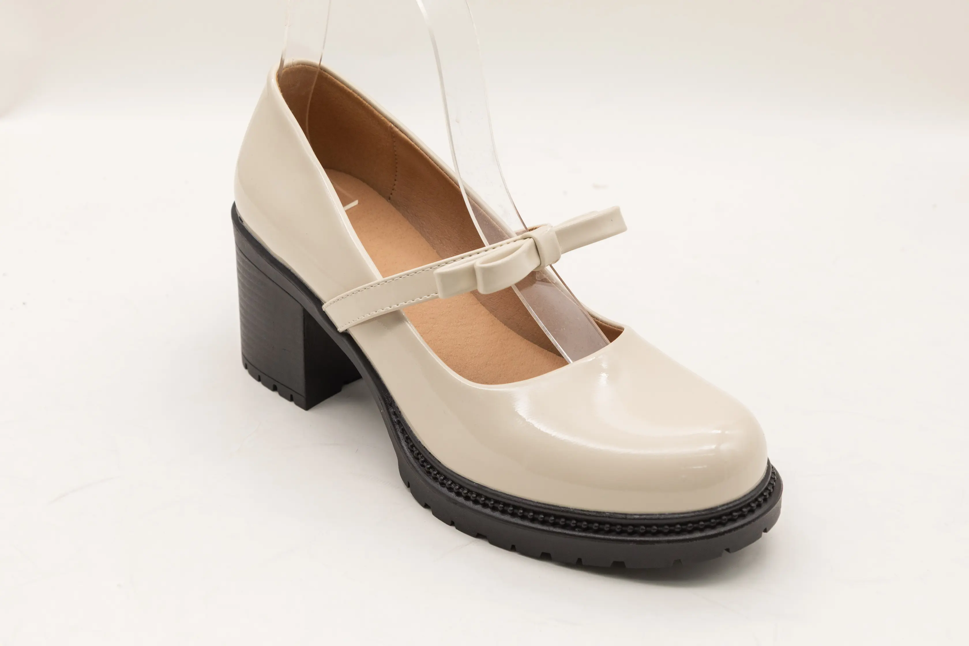 OEM ODM Custom Fancy High Heeled Casual Ladies Loafers – Elegant Style, Tailored to Your Brand