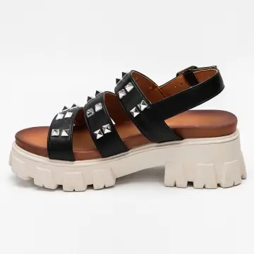 Chic Rivet-Embellished Ladies' Sandals