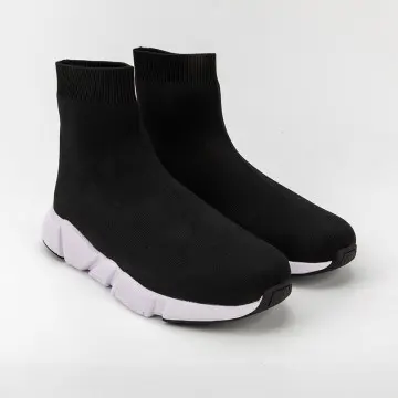 Fashion Design Ladies Fly knit upper Boots